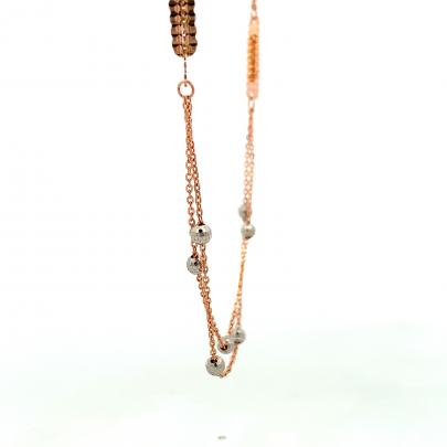TIMELESS LAYERED AND BEADED GOLD CHAIN  Chain
