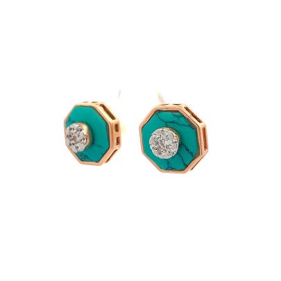 CHARMING GEOMETRICAL SHAPE STUD EARRINGS  Earrings