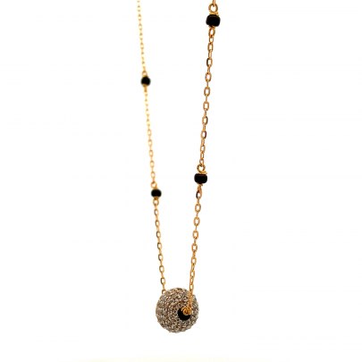 ECLECTIC BEADED GOLD MANGALSUTRA  Gold
