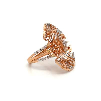 ENTHRALLING DIAMOND COCKTAIL RING FOR LADIES  Rings