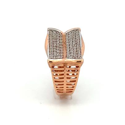 SPARKLING REFINED GENTS RING  Gold