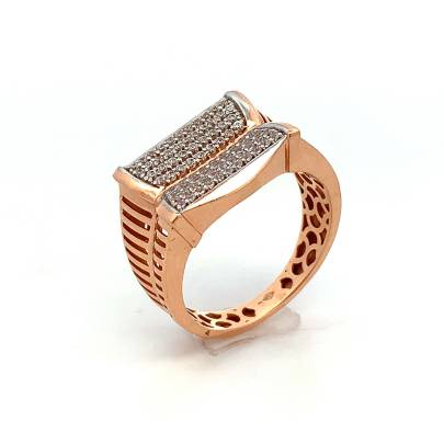 SPARKLING REFINED GENTS RING  Rings