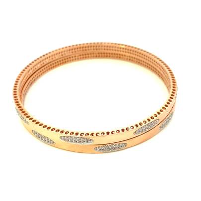 VINTAGE STYLE SIMPLE GOLD BANGLES  Gold