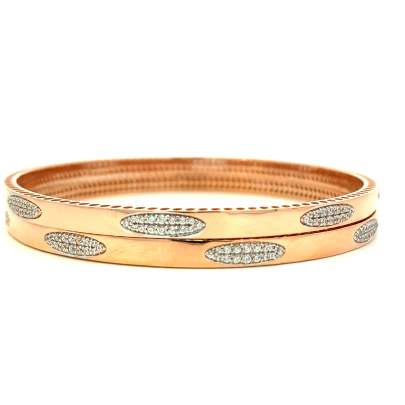 VINTAGE STYLE SIMPLE GOLD BANGLES  Bangles