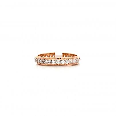 ENRAPTURING RING WITH ROUNDLY FIT DIAMONDS  Rings