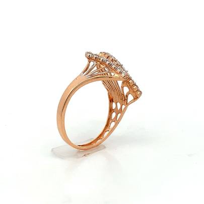 ECLECTIC GOLD AND DIAMOND FINGER RING FOR LADIES  Rings