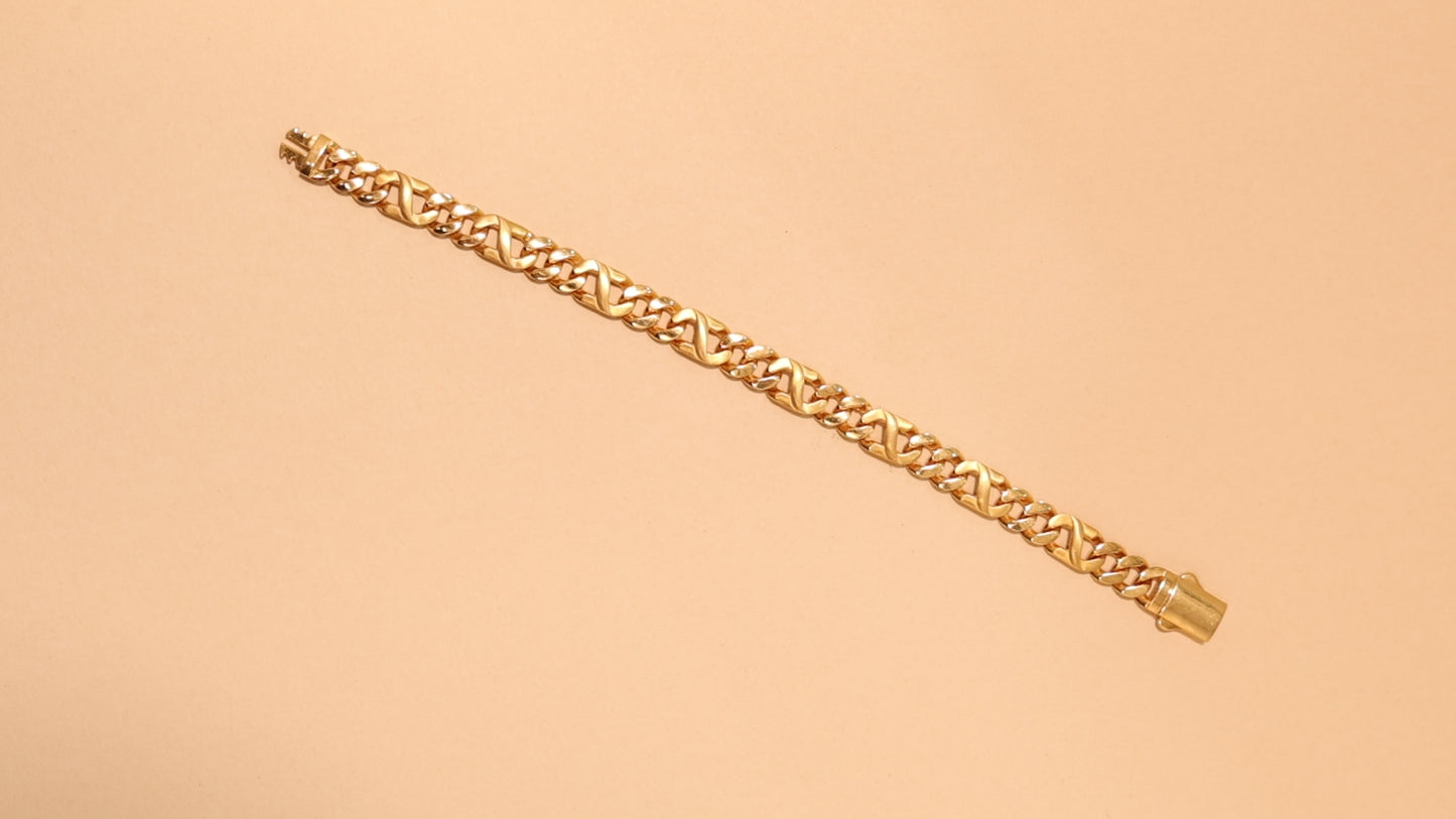 Luxury Heavy Gold Bracelet