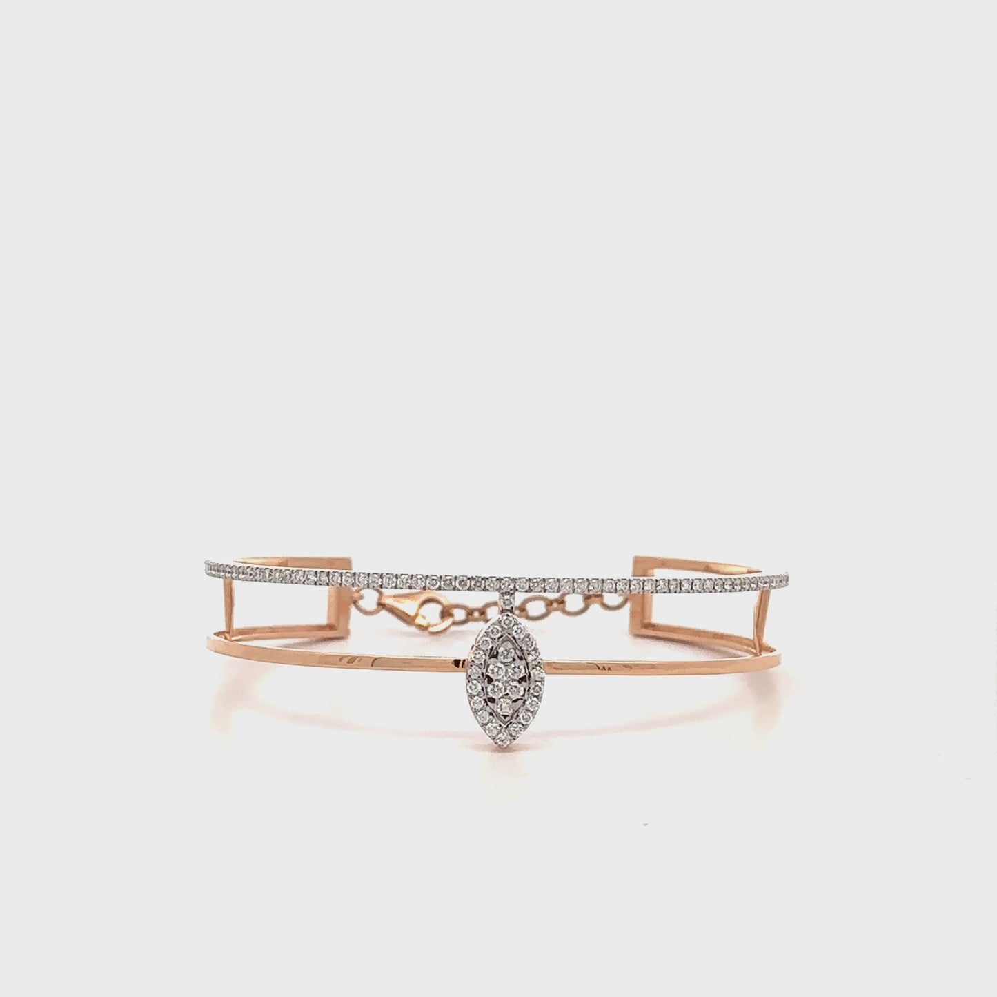 Nazar Glow Diamond Bracelet