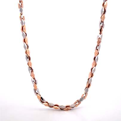 18k Rose gold chain Gold