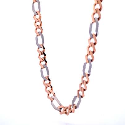 Unique and captivating design of 18kt Rosegold Chain   Gold