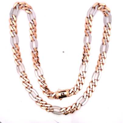 Unique and captivating design of 18kt Rosegold Chain   Chain